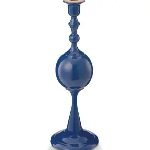 Κηροπήγιο μεταλλικό σφαιρικό μπλε 37εκ. - Pip Studio