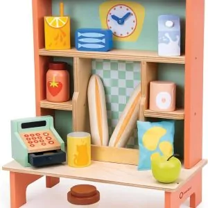 Παντοπωλείο πάγκος με ταμειακή και 13τμχ. προϊόντα - Mentari