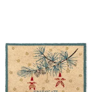 Πατάκι εισόδου κοκοφοίνικα Juana white – Greengate