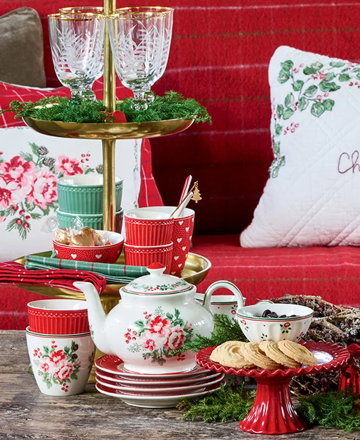 Κούπα χωρίς λαβή Alice red μικρή - Greengate - Image 2