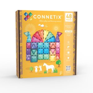 Glitter Castle pack 48τμχ. - Connetix