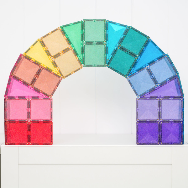 Glitter Castle pack 48τμχ. - Connetix - Image 5