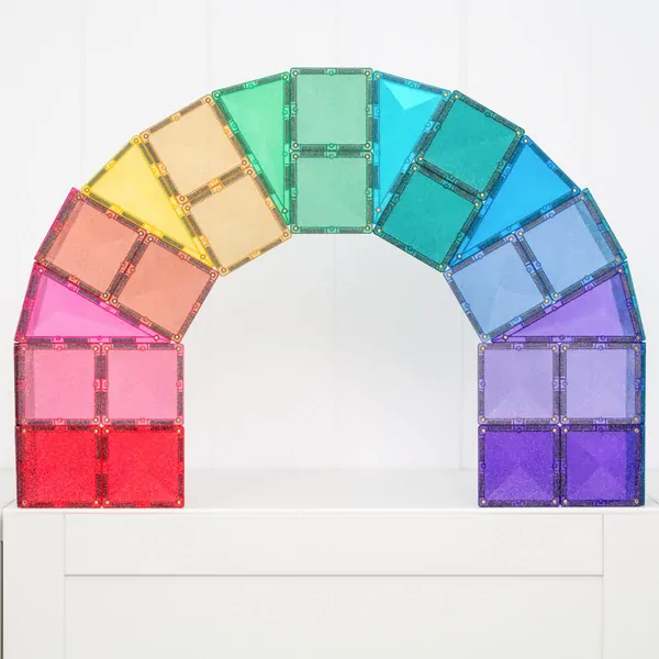 Glitter Castle pack 48τμχ. - Connetix - Image 5