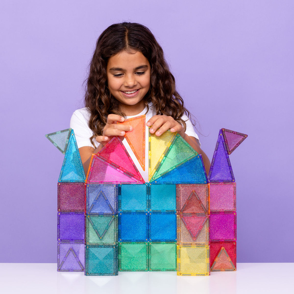 Glitter Castle pack 48τμχ. - Connetix - Image 7