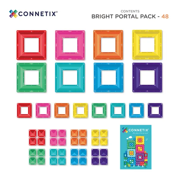 Bright Portal pack 48τμχ. - Connetix - Image 5
