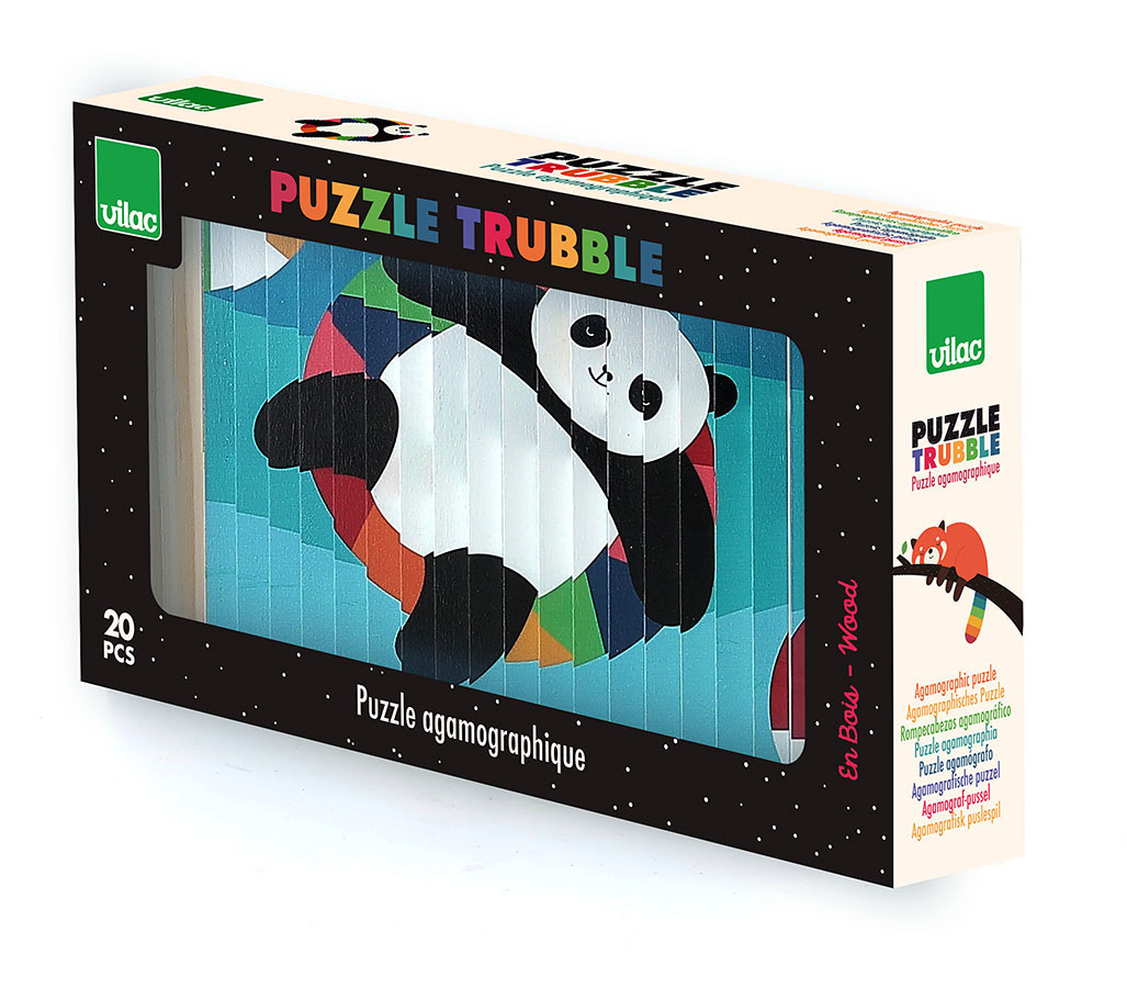 Παζλ 4 διαστάσεων με 4 ζώα - Vilac - Image 9