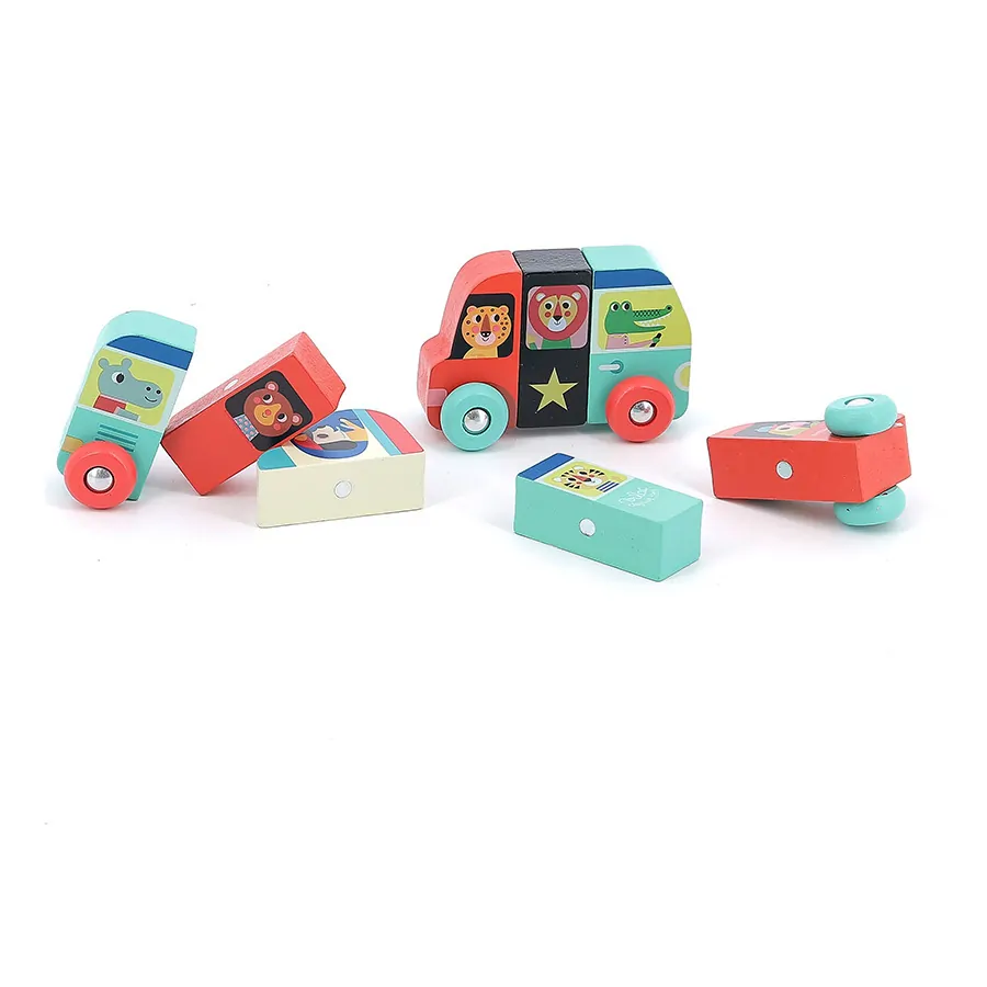 Ανάπτυξη οχημάτων παιχνίδι μαγνητικό - Vilac - Image 4