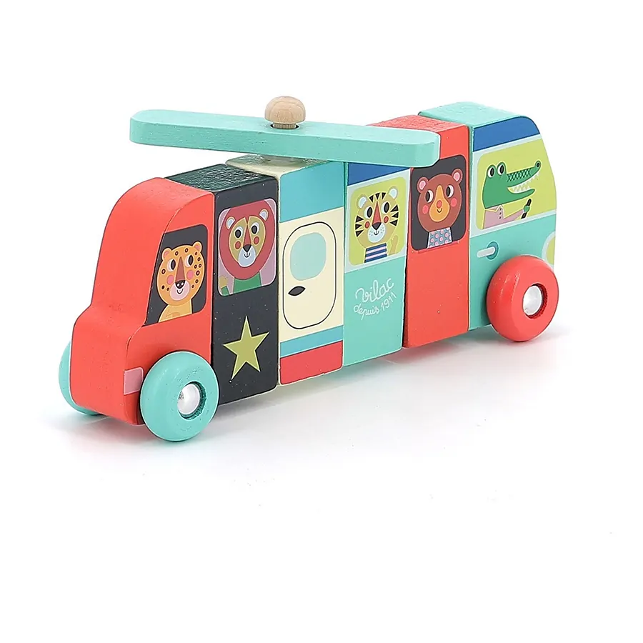 Ανάπτυξη οχημάτων παιχνίδι μαγνητικό - Vilac - Image 5