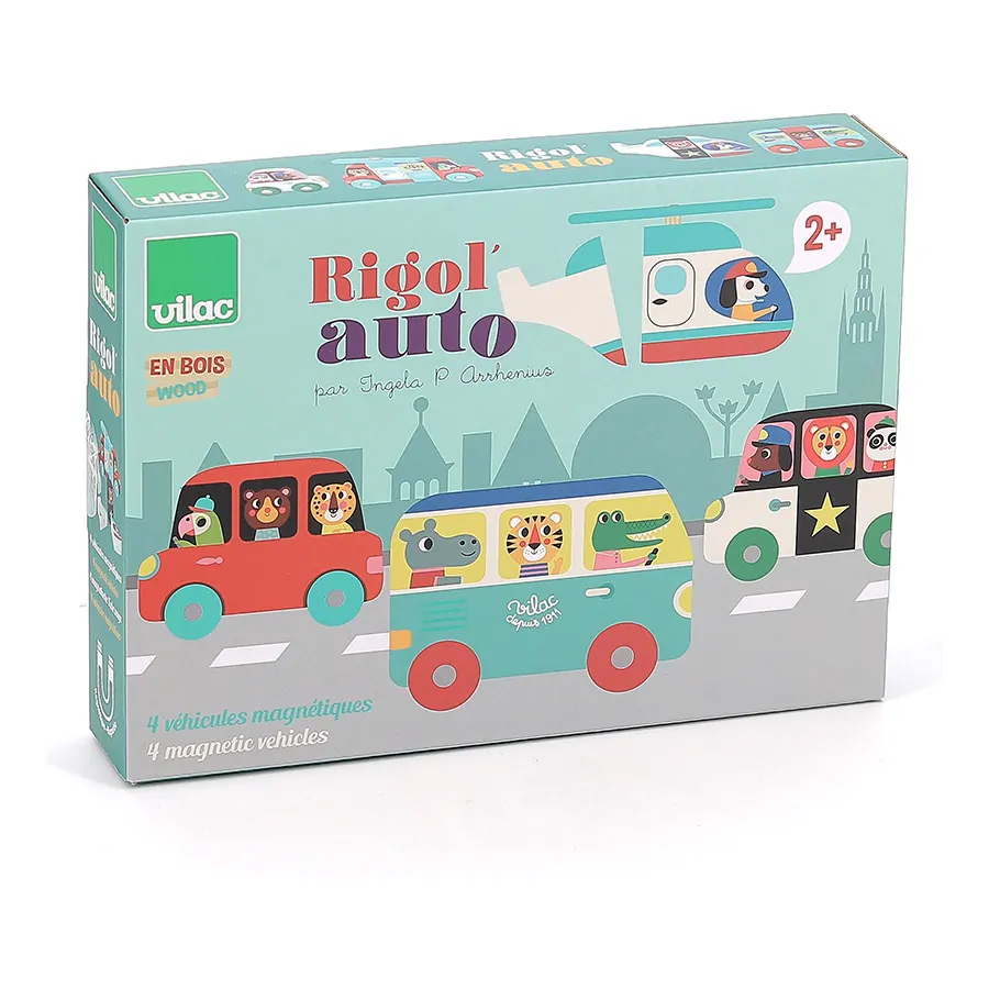 Ανάπτυξη οχημάτων παιχνίδι μαγνητικό - Vilac - Image 6