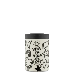 Travel tumbler Viva La Vida ποτήρι θερμός 0,35lt - 24Bottles