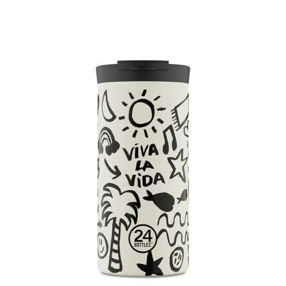 Travel tumbler Viva La Vida ποτήρι θερμός 0,6lt - 24Bottles