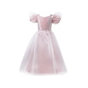 Στολή Πριγκίπισσα, ροζ-χρυσό μακρύ φόρεμα 4-6χρ. - Great Pretenders