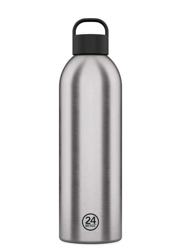 Clima bottle Brushed Steel 1,5lt. - 24Bottles