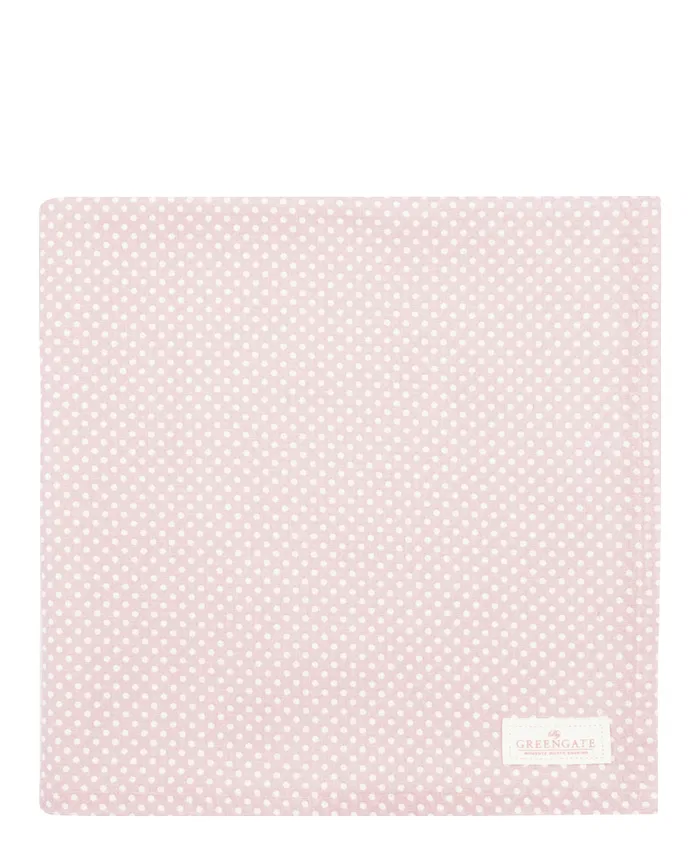 Τραπεζομάντηλο Dotty pale pink 150x150εκ. - Greengate
