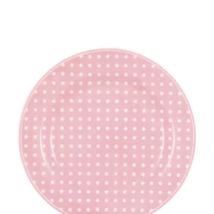 Πιάτο φαγητού Dotty ροζ 20,5εκ. - Greengate
