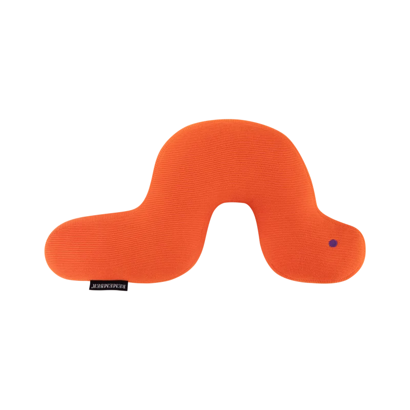 Μαξιλάρι Caterpilar Frieda πορτοκαλί - Remember