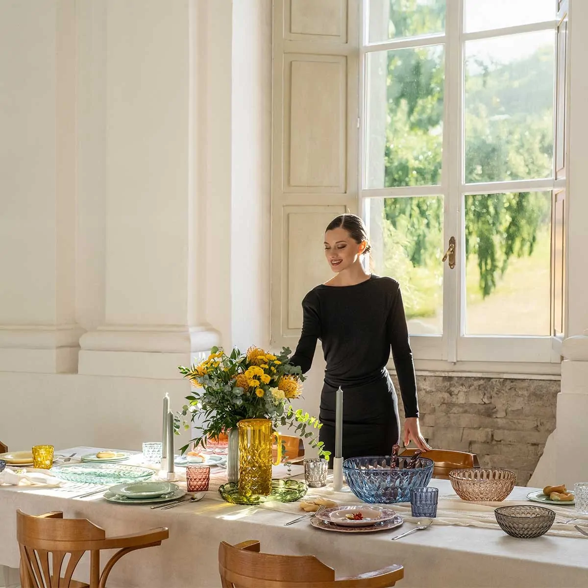 Ακρυλικός δίσκος στρογγυλός "Vanity Clear" 36εκ. - Guzzini - Image 3