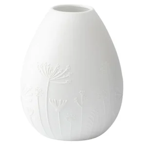 Βάζο πορσελάνης με ανάγλυφα λουλούδια - Räder