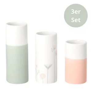 Διακοσμητικά βάζα πορσελάνης "Spring Colors" σετ/3 - Räder