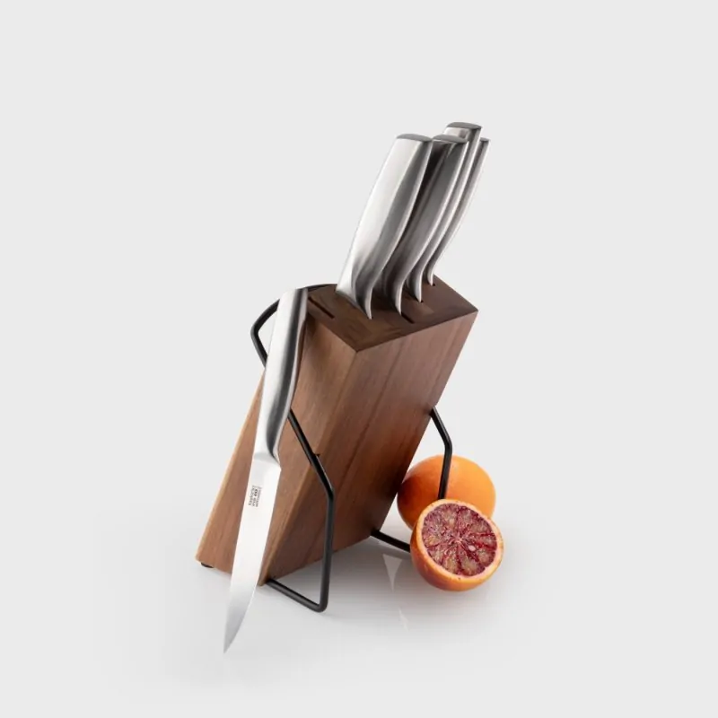 Μαχαίρια με ξύλινο μπλοκ ακακίας "Hamilton" σετ/5τμχ. - Taylor's - Image 2