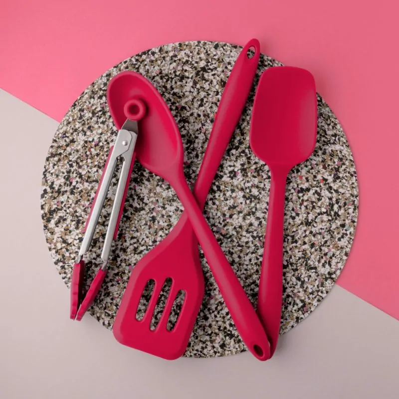 Κουτάλι/σπάτουλα σιλικόνης κόκκινο 27εκ. - Taylor's - Image 2