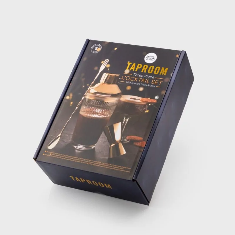 Taproom Coctail Set γυάλινο σέικερ σετ/3 - Taylor's - Image 3