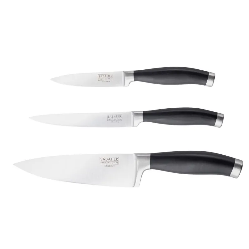 Σετ 3 μαχαιριών Chef Sabatier 15-12-9εκ. - Taylor's - Image 2