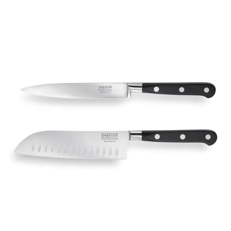 Σετ 2 μαχαιριών Santoku & πολλαπλής χρήσης Sabatier 13εκ. - Taylor's