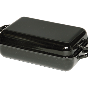 Γάστρα εμαγιέ Classic μαύρη 37x26εκ. - Riess