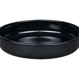 Ταψί εμαγιέ στρογγυλό Profi μαύρο Φ38xΥ7εκ. - Riess