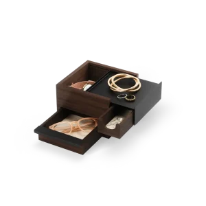 Stowit mini κοσμηματοθήκη black/walnut - Umbra