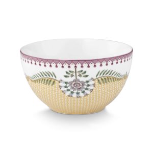 Lily&Lotus Tiles μπωλ κίτρινο 15εκ. - Pip Studio