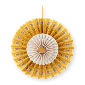 Κρεμαστή ροζέτα χάρτινη κίτρινη 35εκ. - Pip Studio