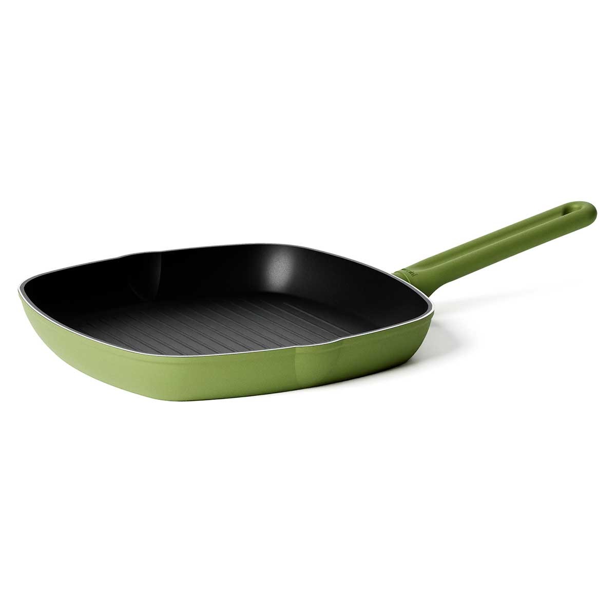 CookColor αντικολλητική γκριλιέρα πράσινη 28x28εκ. - Guzzini