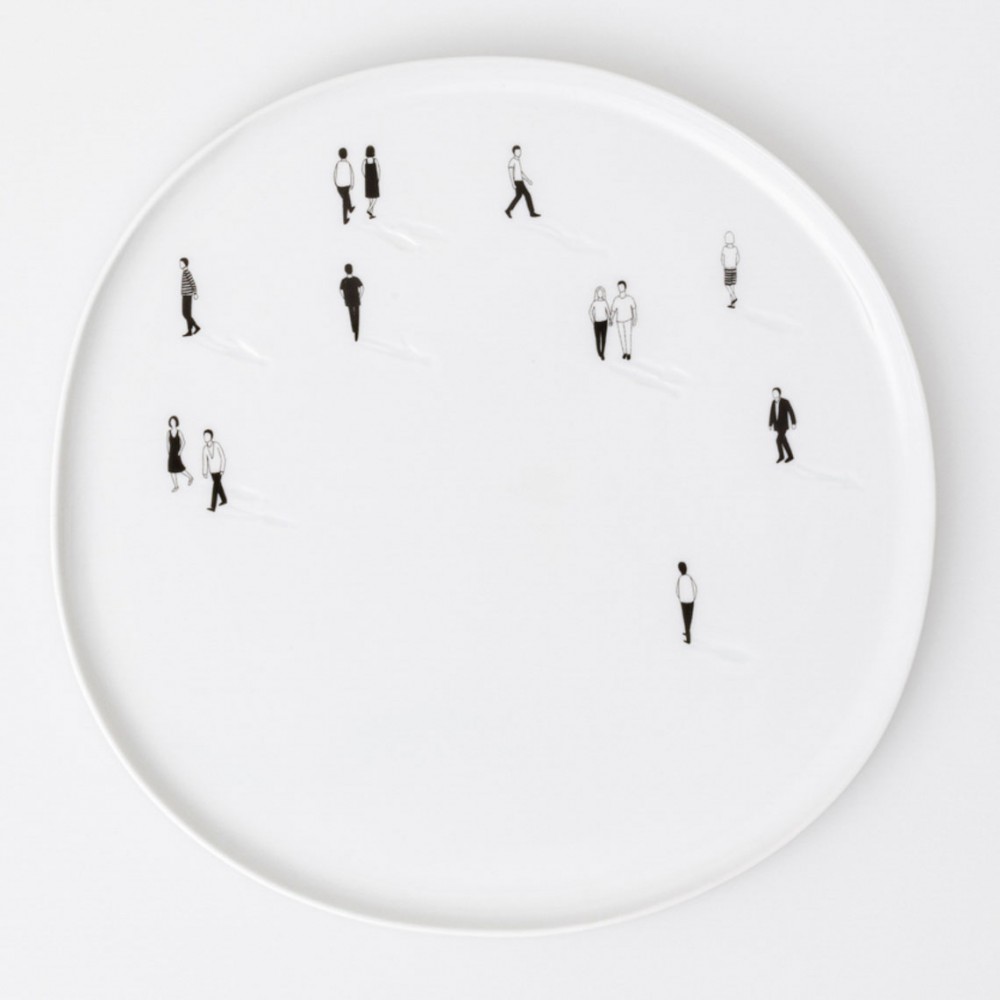 Πιάτο πορσελάνης "A Walk in the Park" - Raeder - Image 2