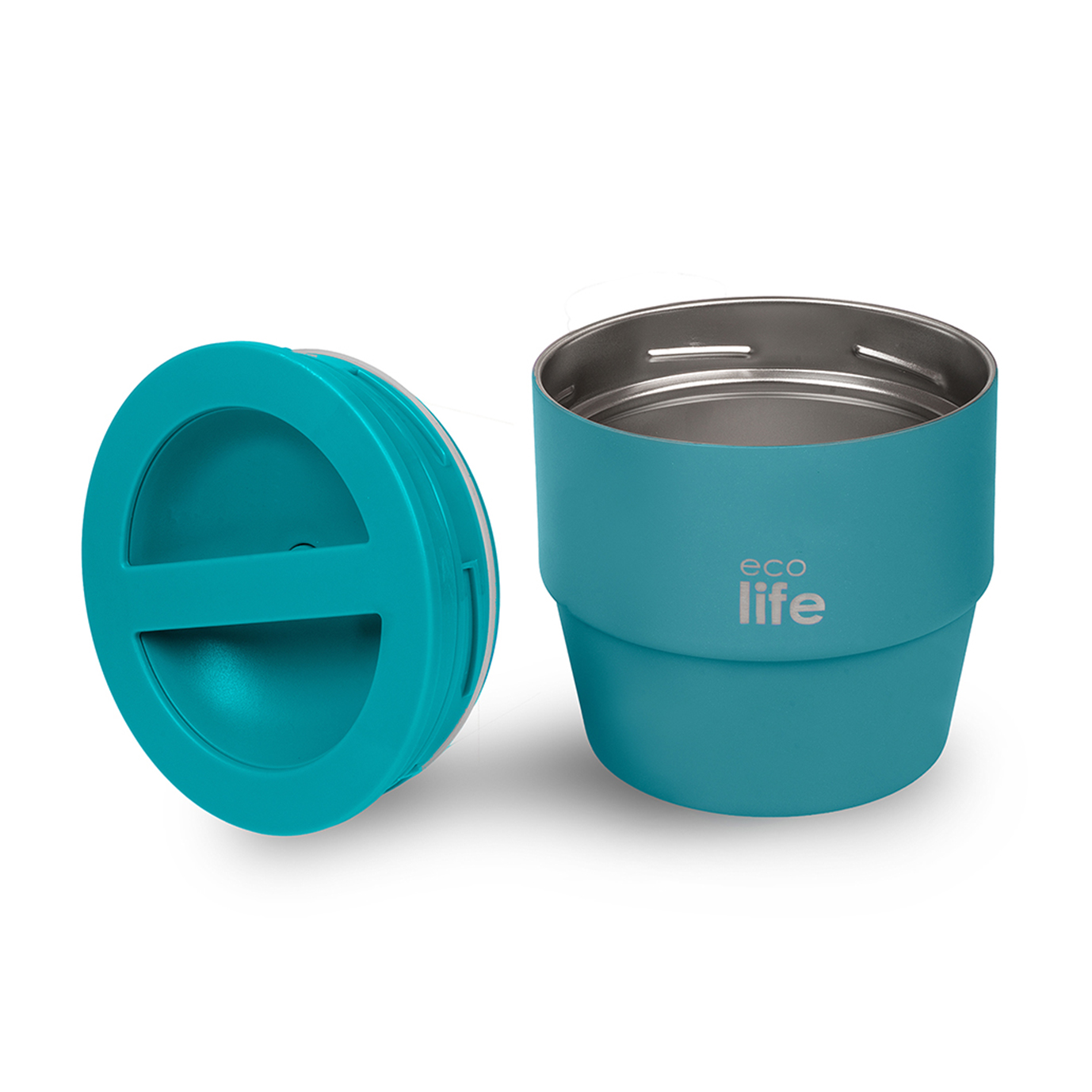 Φαγητοδοχείο thermos petrol 750ml. - Ecolife - Image 2