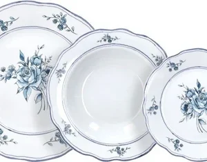 Σετ φαγητού Heritage Floral 18τμχ. - Tognana